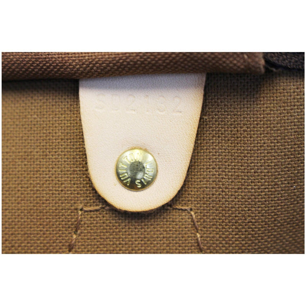 LOUIS VUITTON Speedy 35 Monogram Canvas Satchel Bag-US