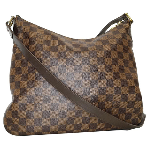 Louis Vuitton Bloomsbury PM Damier Ebene Crossbody Bag front view