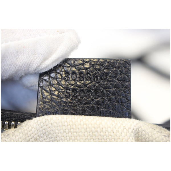 GUCCI Soho Disco Black Leather Crossbody Bag 308364-US