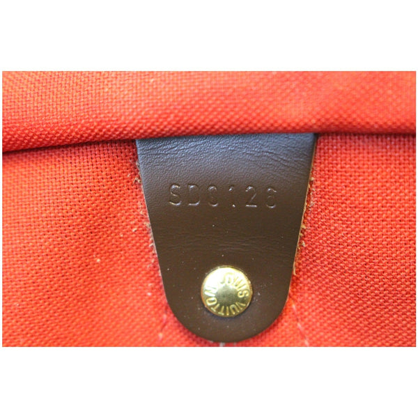 LOUIS VUITTON Damier Ebene Speedy 35 Bandouliere Shoulder Bag-US