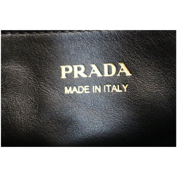 PRADA Paradigme Saffiano Leather Tote Shoulder Bag Black