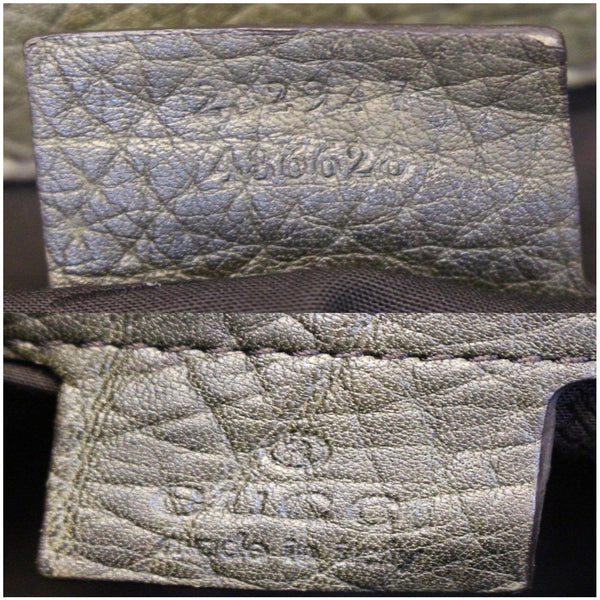 GUCCI Bamboo Bar GG Canvas Tote Bag Beige 232947-US