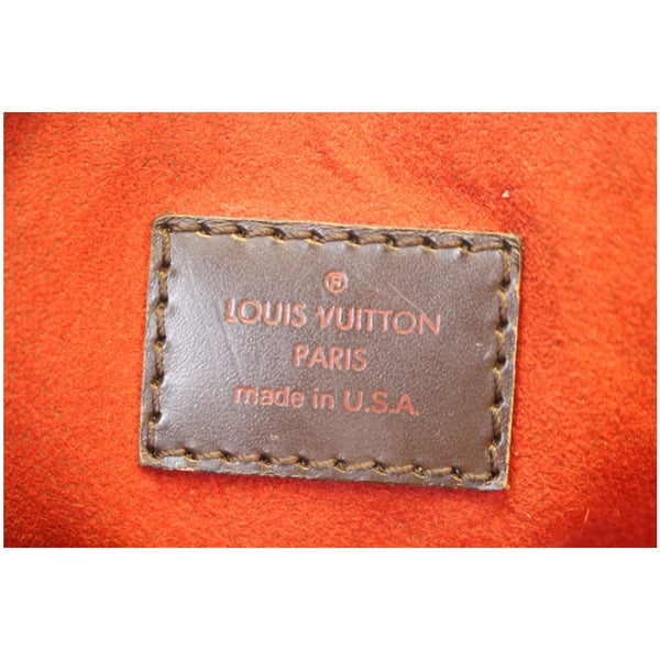 LOUIS VUITTON Trevi PM Damier Ebene Brown Shoulder Bag-US