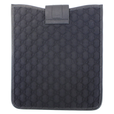 GUCCI GG Monogram Ipad Case Cover Black 256575-US