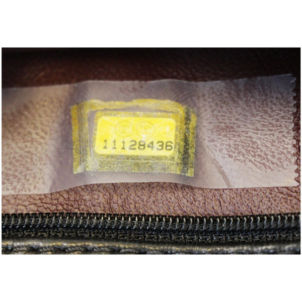 CHANEL Reissue Double Flap Patent Leather Shoulder Bag Black