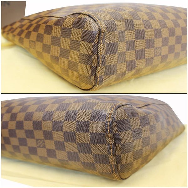 LOUIS VUITTON Damier - Portobello Ebene Shoulder Handbag - corner