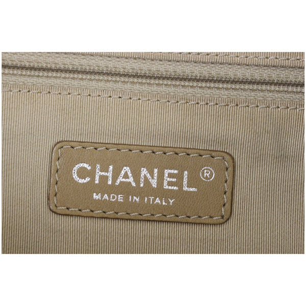 CHANEL Black Quilted Caviar Leather Zip Around Tote Bag-US