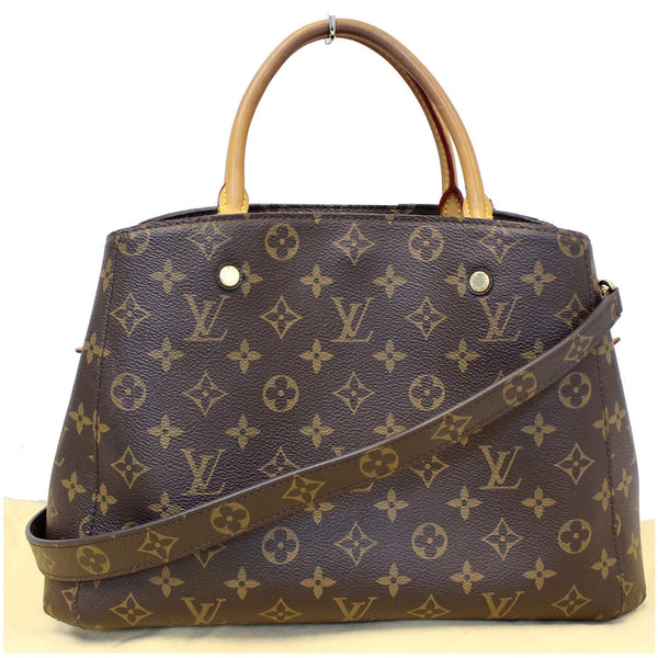 Louis Vuitton Montaigne MM Monogram Canvas Front Bag