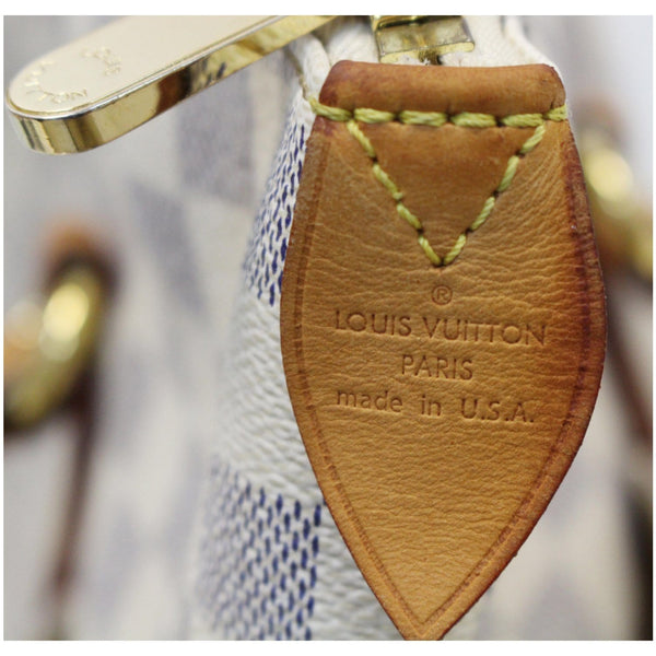 Louis Vuitton Totally GM Damier Azur Shoulder Bag with logo