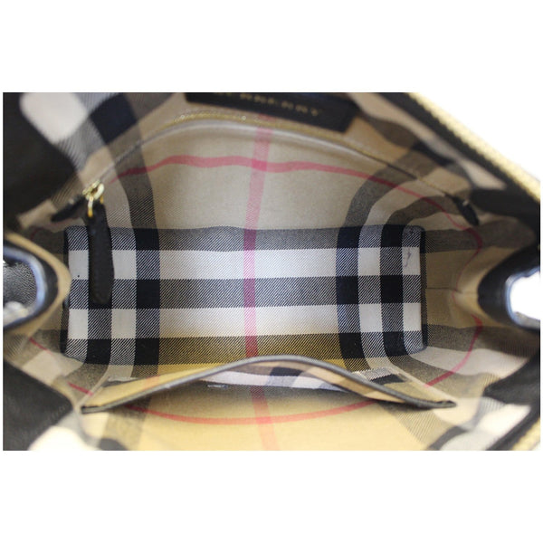 Burberry Crossbody Bag Helmsley House Leather - interior