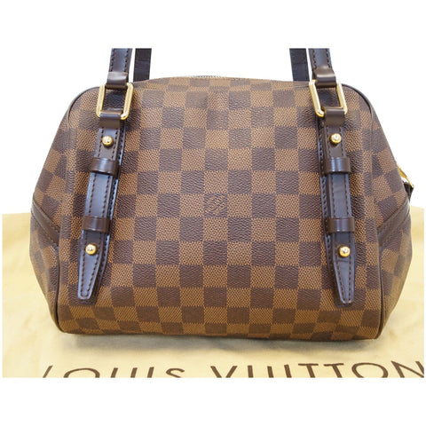 Full preview lv Rivington PM Damier Ebene Shoulder Bag