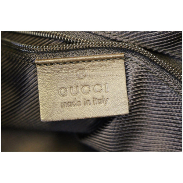 Gucci Tote Bag GG Supreme Canvas Brown - Gucci logo