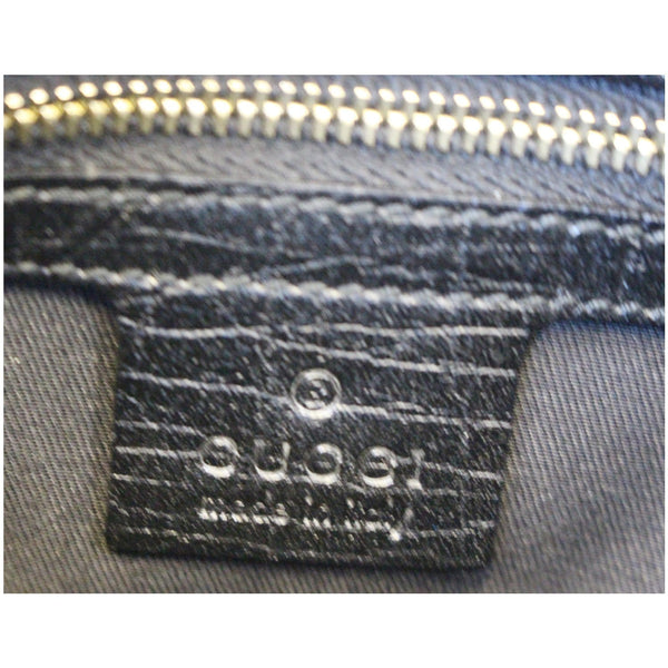 GUCCI GG Canvas Web Hobo Bag Black 130779-US