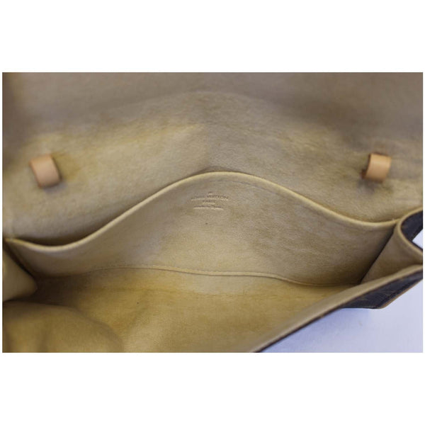 Louis Vuitton Pochette Twin GM Monogram Shoulder Bag - interior