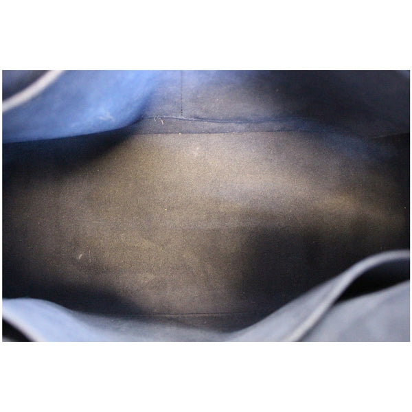 LOUIS VUITTON V MM Empreinte Leather Tote Bag Marine Rouge-US