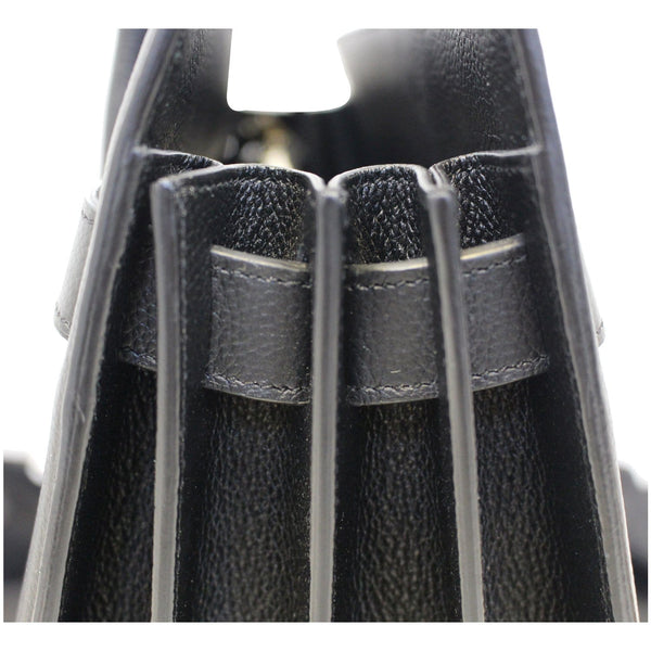 YVES SAINT LAURENT Sac de Jour Small Grained Leather Satchel Bag-US