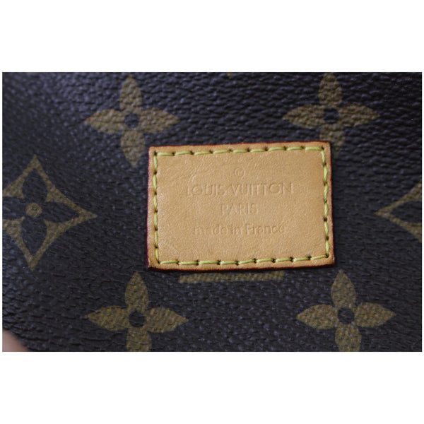 LOUIS VUITTON Melie Monogram Canvas Hobo Shoulder Bag Brown