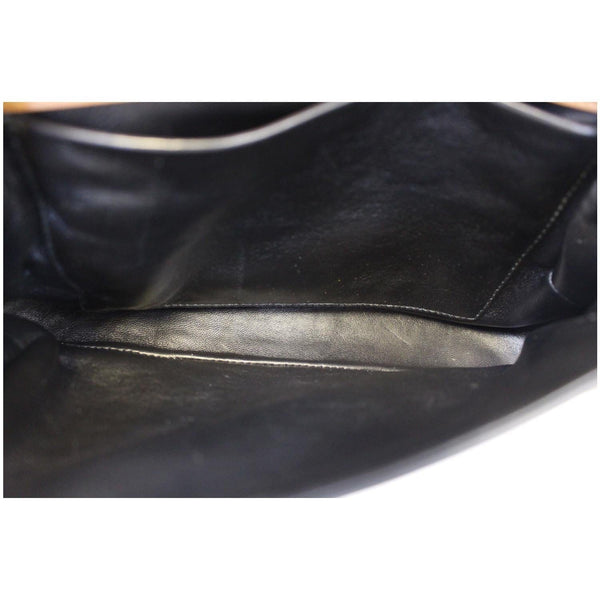 PRADA Sidonie Calf Leather Shoulder Bag Brown/Black 1BD168