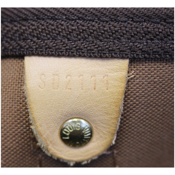 LOUIS VUITTON Keepall Bandouliere 55 Monogram Canvas Travel Bag Brown-US