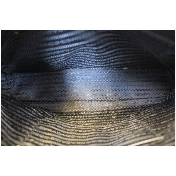 PRADA Galleria Medium Saffiano Leather Tote Bag Black