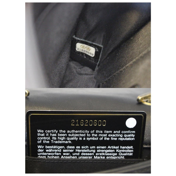 CHANEL Boy Brick Flap Black Leather Shoulder Bag-US