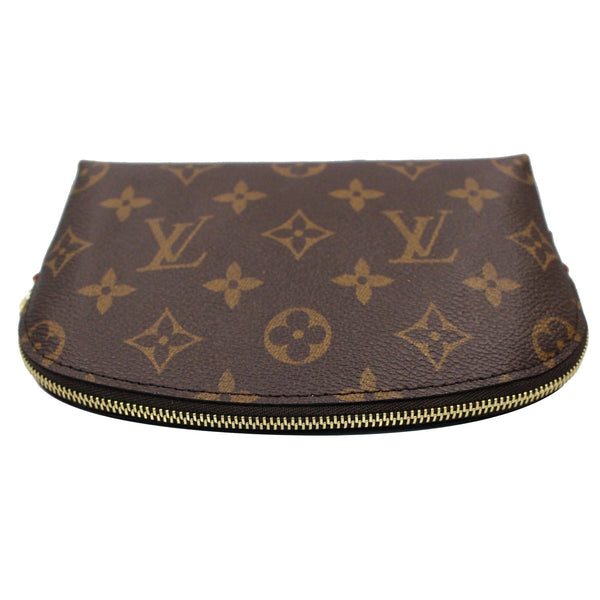 LOUIS VUITTON Monogram Canvas Cosmetic Pouch Brown