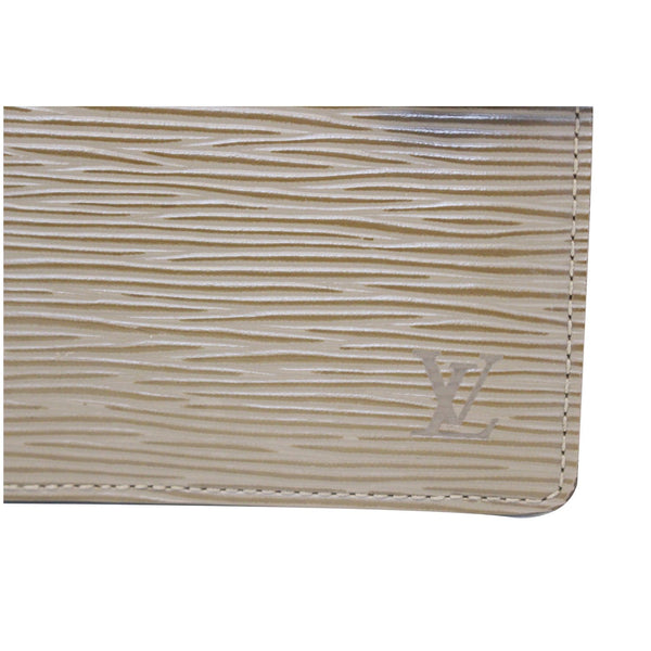 Louis Vuitton Agenda PM Epi Leather Planner Cover logo