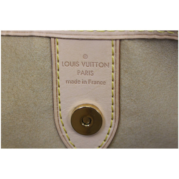 LOUIS VUITTON Galliera GM Monogram Canvas Shoulder Tote Bag Brown