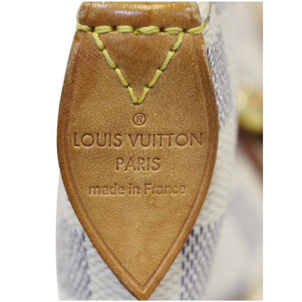 LOUIS VUITTON Totally MM Damier Azur Shoulder Bag White-US