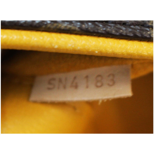 date code lv Pallas 2Way shoulder bag