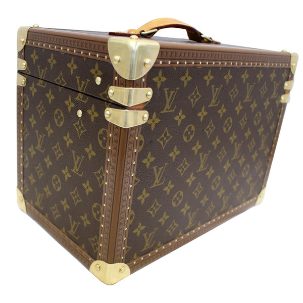 LOUIS VUITTON Boite Pharmacie Monogram Canvas Toiletry Case Brown