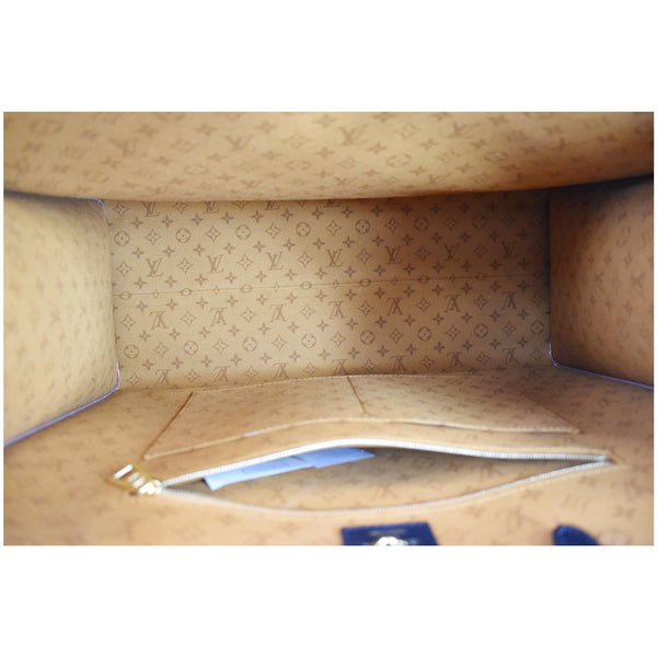 Louis Vuitton Onthego GM Crafty depth inner view Bag