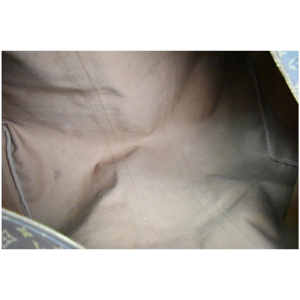 LOUIS VUITTON Keepall 60 Monogram Canvas Travel Bag Brown