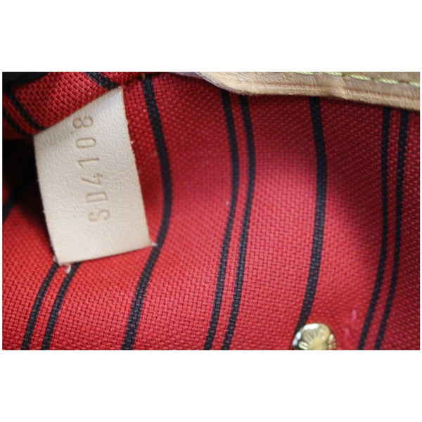 LOUIS VUITTON Neverfull MM Monogram Canvas Tote Shoulder Bag Brown