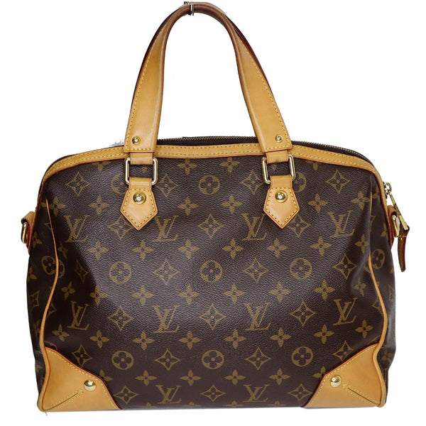 Louis Vuitton Retiro PM Monogram Canvas bag front view