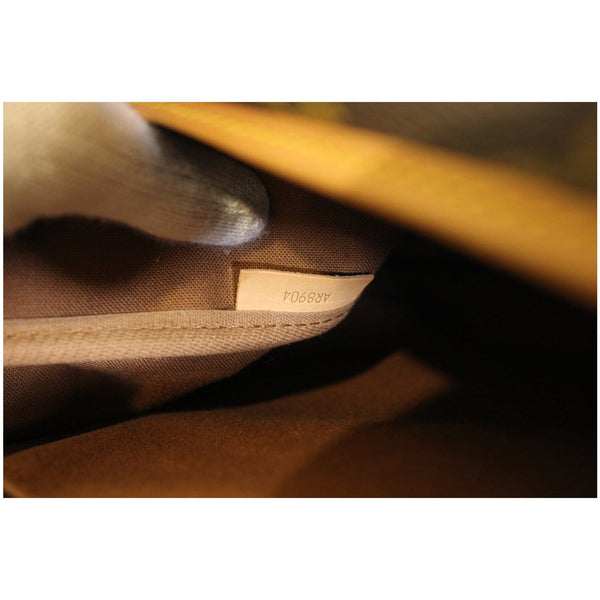 Lv Saumur 43 Monogram Canvas Shoulder Bag