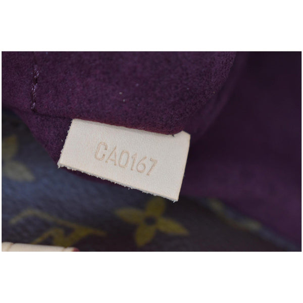 LOUIS VUITTON Montaigne MM Monogram Canvas Shoulder Bag Brown