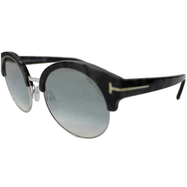 TOM FORD FT0608 55X 54 Alissa-02 Sunglasses Blue Gradient Lens