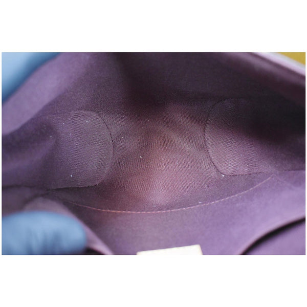 Louis Vuitton Saint Cloud NM Monogram Canvas Bag Brown - interior view