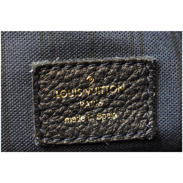 LOUIS VUITTON Artsy MM Empreinte Leather Shoulder Bag Blue