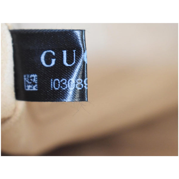 Gucci GG Marmont Matelasse Small Leather bag tag