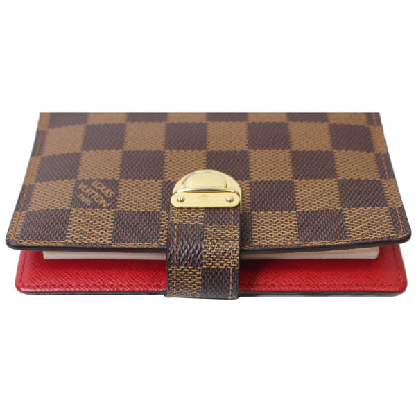 Louis Vuitton Agenda Koala Damier Ebene Day Planner Cover leather