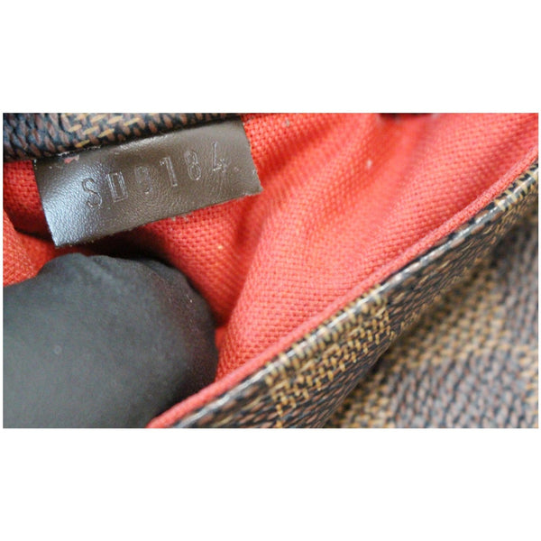 Louis Vuitton Totally MM Damier Ebene Bag Tag