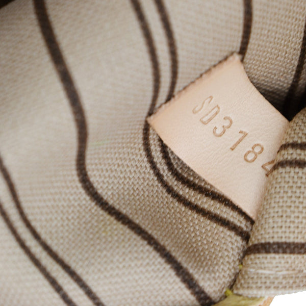 LOUIS VUITTON Neverfull MM Monogram Canvas Tote Bag Brown