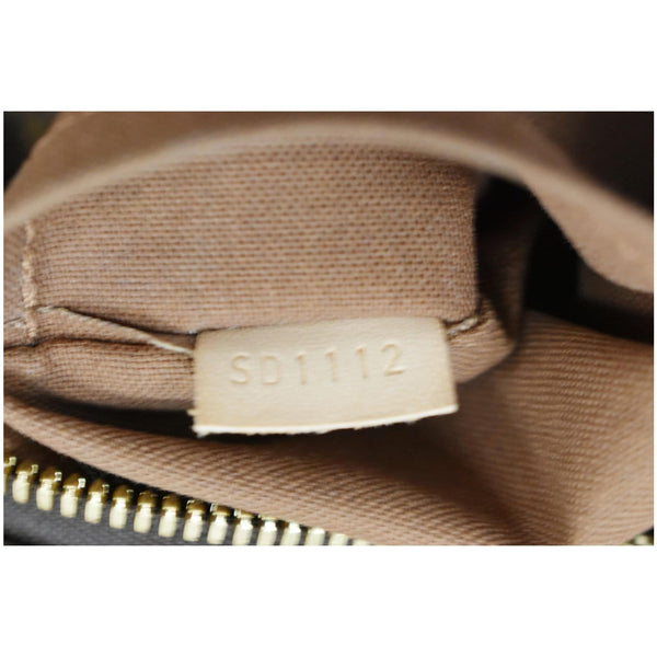 LOUIS VUITTON Sully MM Monogram Canvas Shoulder Bag Brown