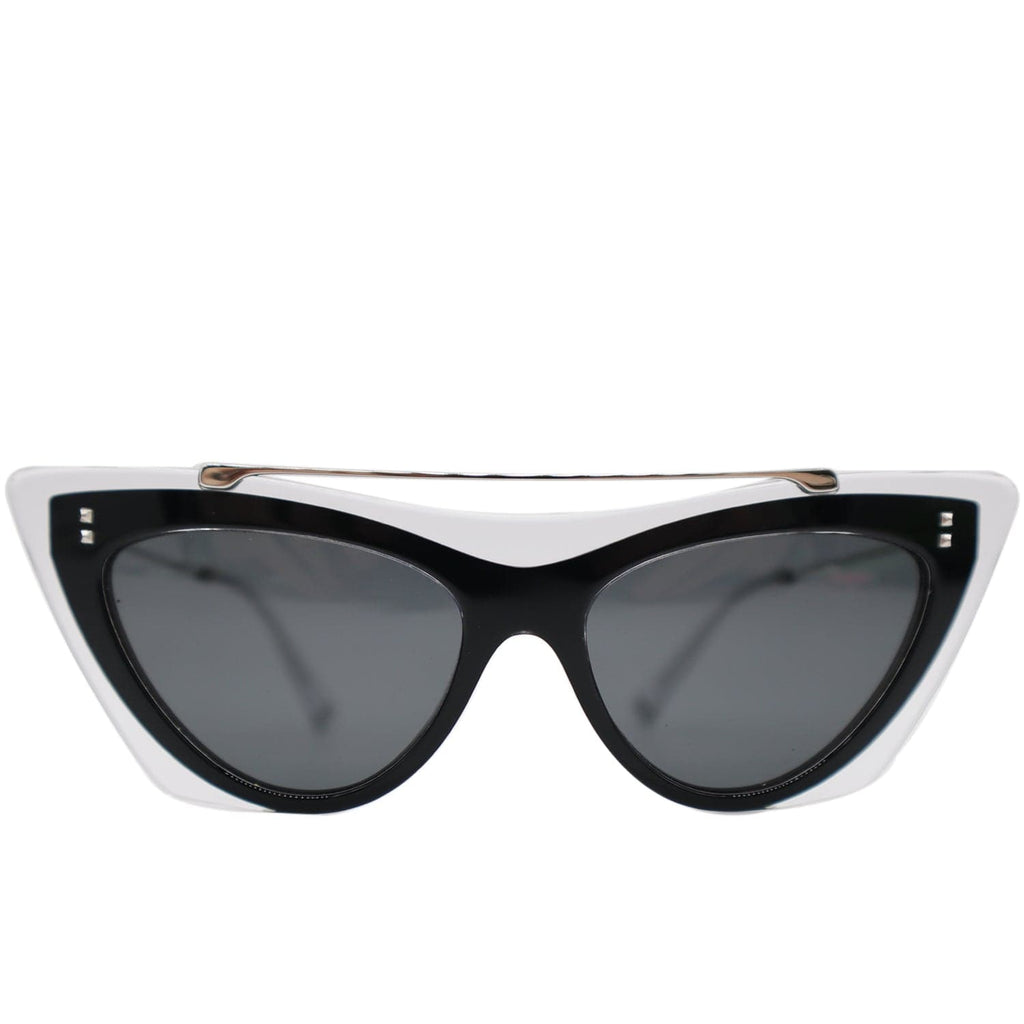 VALENTINO VA4041 5099/87 Crystal Black Sunglasses Gray Lens display picture 3