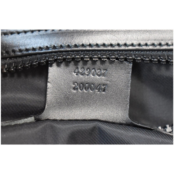 GUCCI Techpack Backpack with Embroidery Backpack Bag Black 429037