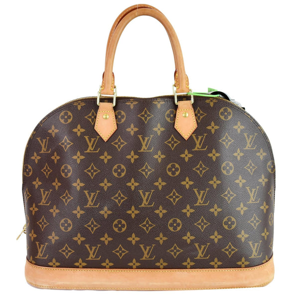 Louis Vuitton Alma Large Satchel Bag top handles