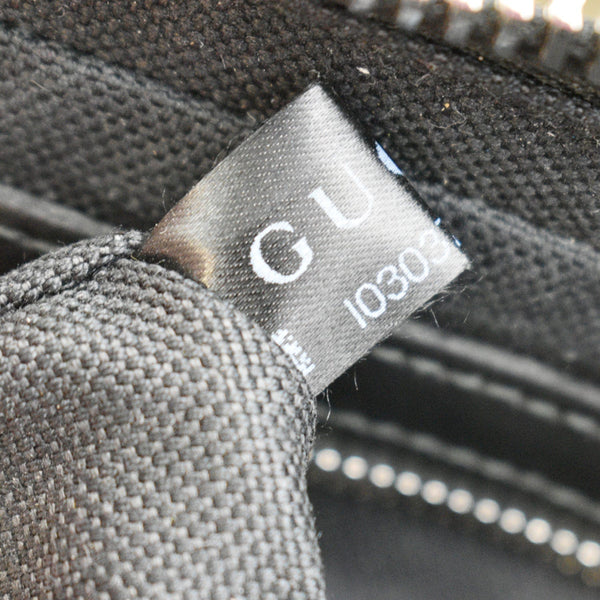 GUCCI GG Supreme Canvas Belt Bumbag Black 474293