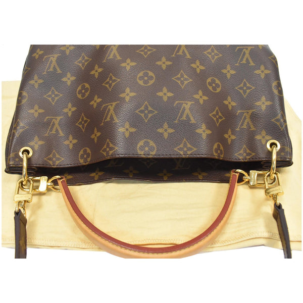 LOUIS VUITTON Metis Hobo Monogram Canvas Shoulder Bag Brown